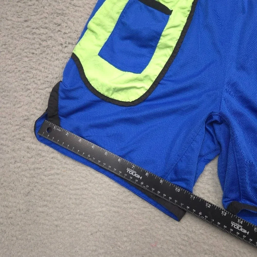 Nike Sportswear NSP Colorblock Mesh Shorts Mens S Blue Green BV3249-480